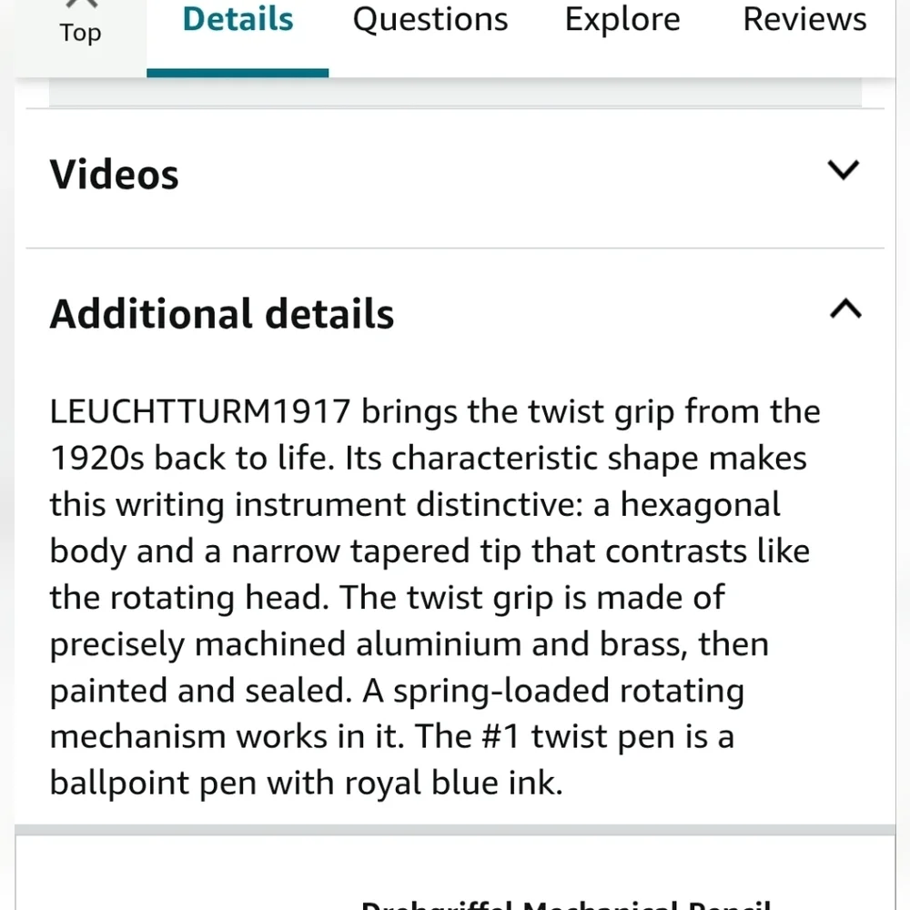 ❤️BUY 10 GET 5 FREE Leuchtturm1917 Spice Brown Gel Pen, Retail Price $28.50